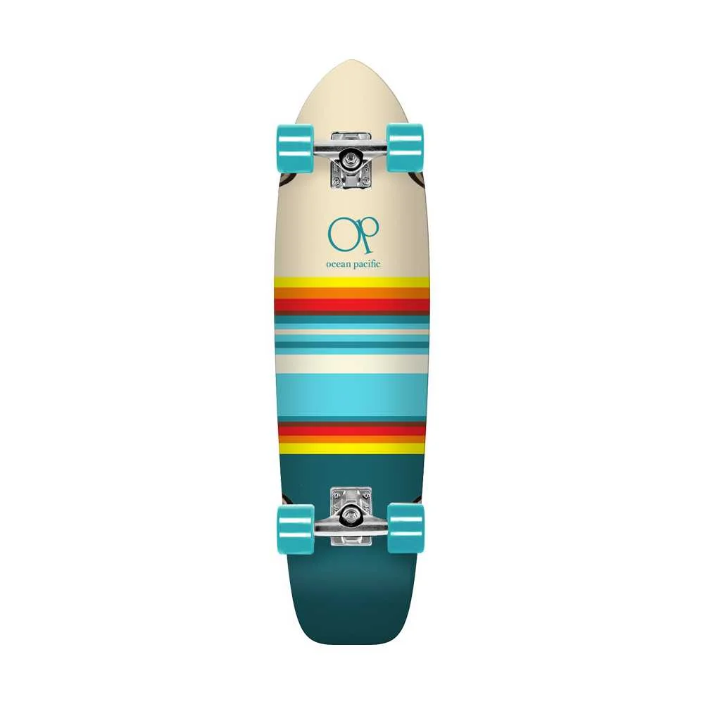 Φωτογραφία προϊόντος: OCEAN PACIFIC swell cruiser skateboard 8.25'' - Μπεζ/Γαλάζιο