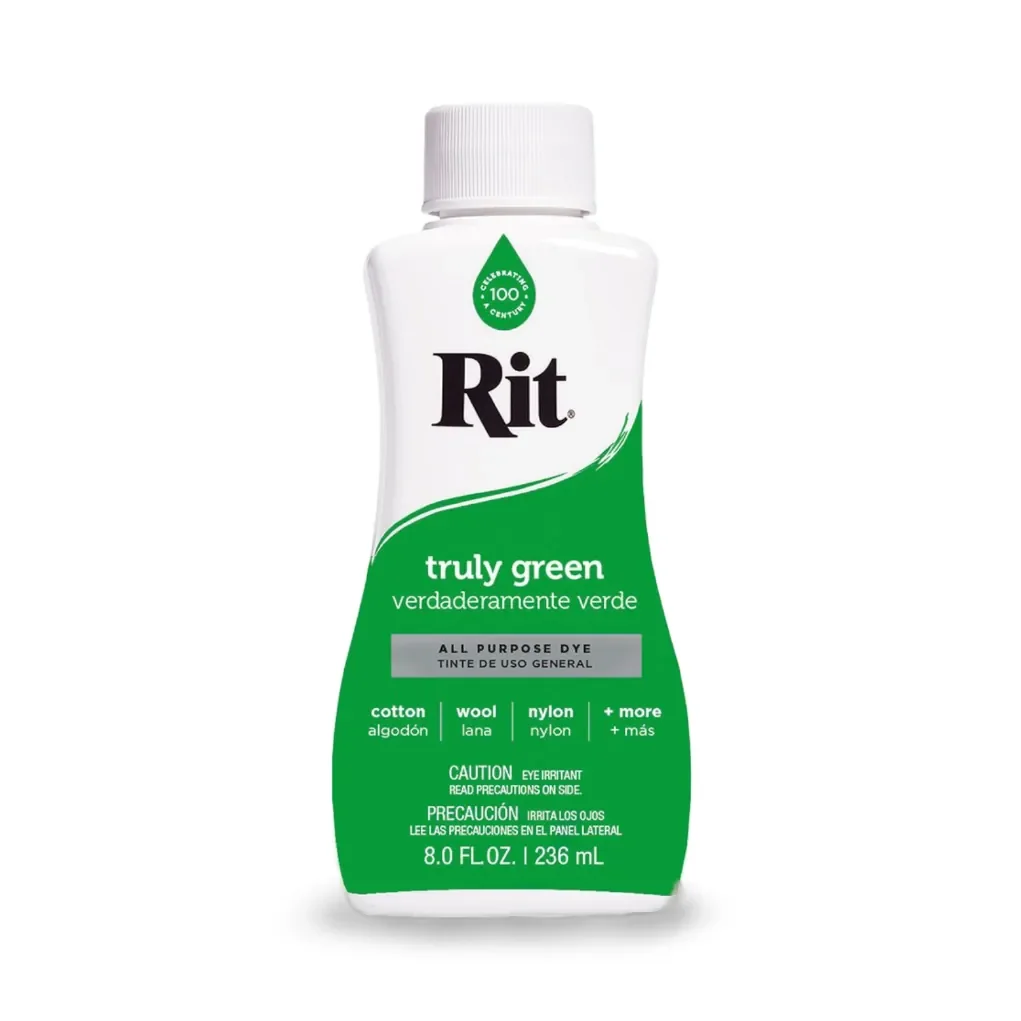 Φωτογραφία προϊόντος: RIT DYE Liquid All-Purpose Βαφή Υφασμάτων – Truly Green 236ml