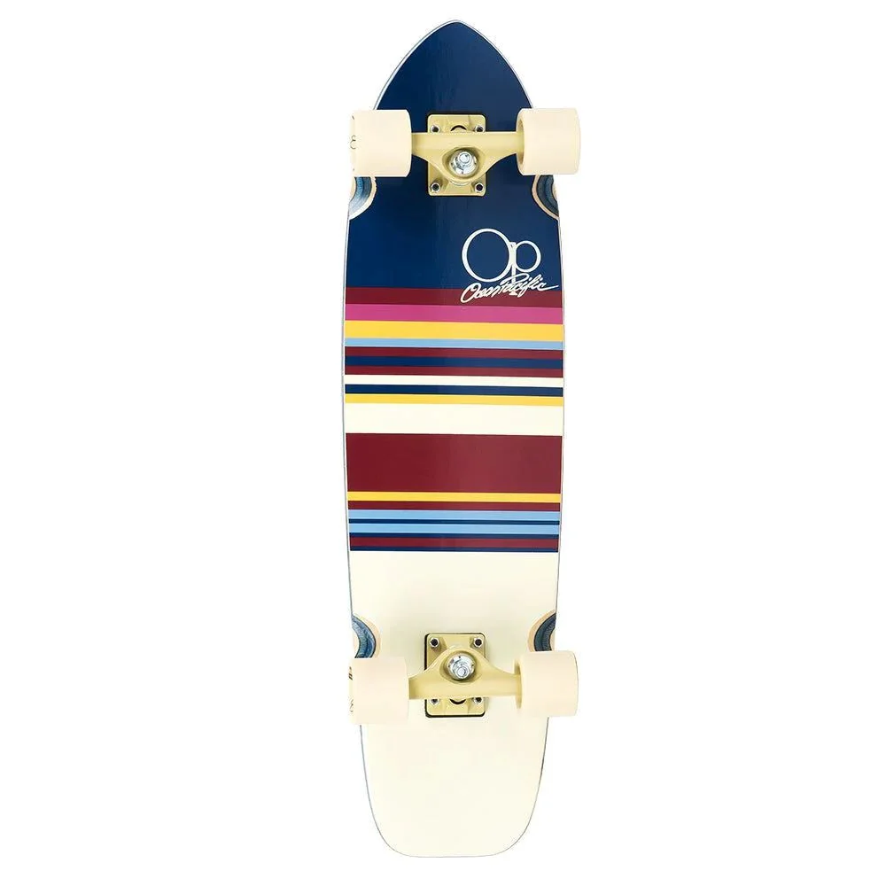 Φωτογραφία προϊόντος: OCEAN PACIFIC swell cruiser skateboard 8.25'' - Navy/Off White