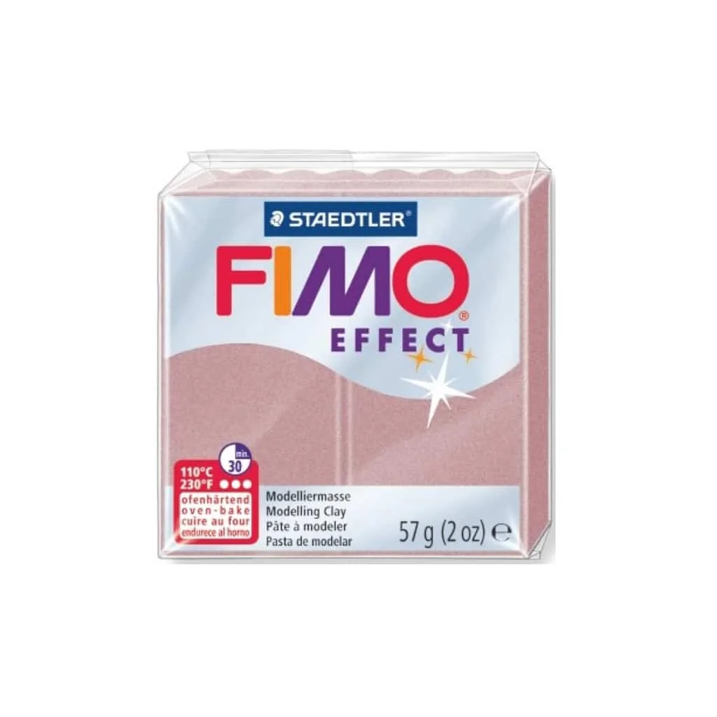 Φωτογραφία προϊόντος: FIMO Staedtler Effect Ροζ Χρυσό (Rose Gold Pea) 207