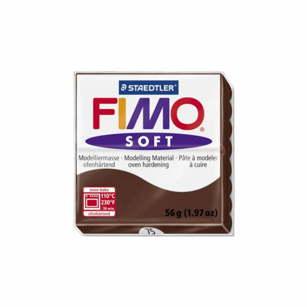 Φωτογραφία προϊόντος: FIMO Staedtler Soft Σοκολατί (Chocolate) 075