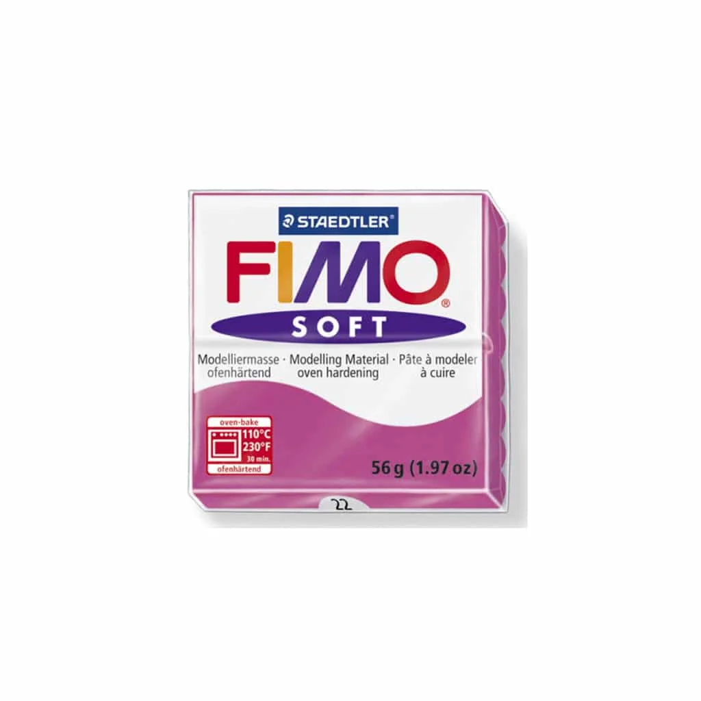 Φωτογραφία προϊόντος: FIMO Staedtler Soft Μωβ (Rasberry) 022