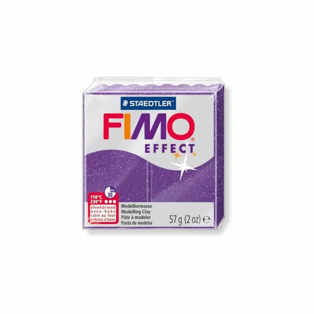 Φωτογραφία προϊόντος: FIMO Staedtler Effect Γκλίτερ Μωβ (Glitter Purple) 602