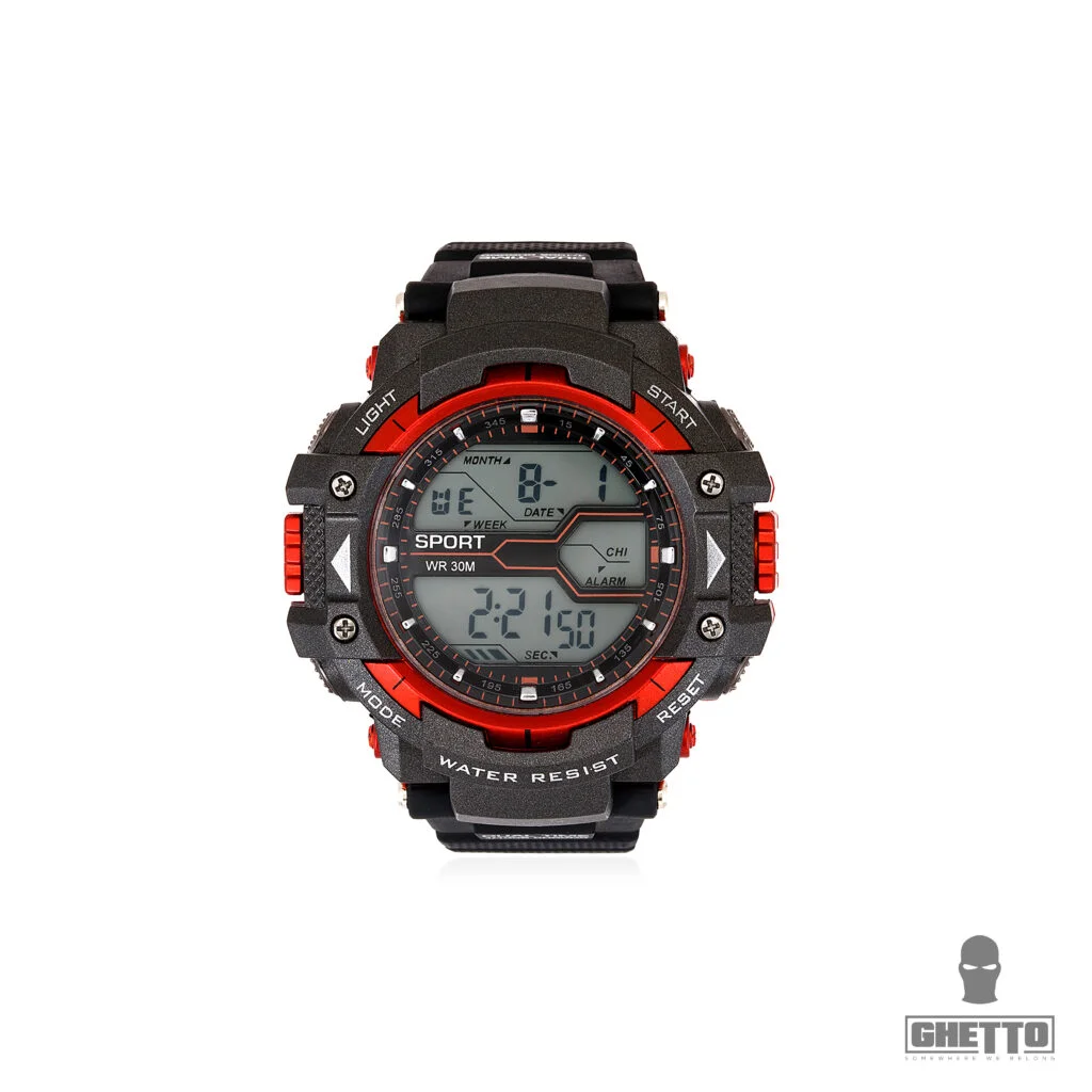 Φωτογραφία προϊόντος: Ghetto Digital Fashion Shock Sport Red Watch