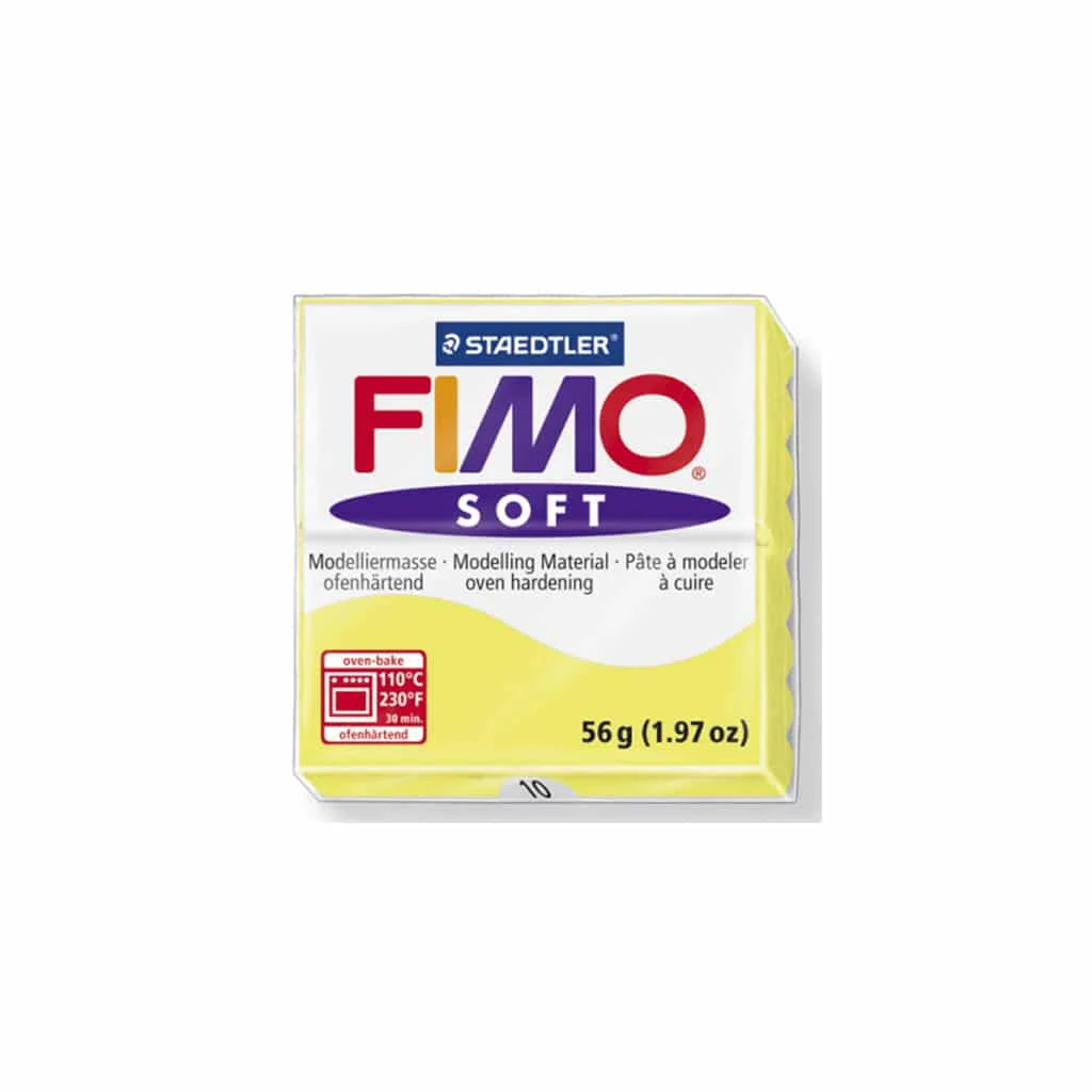 Φωτογραφία προϊόντος: FIMO Staedtler Soft Λεμονί (Lemon) 010