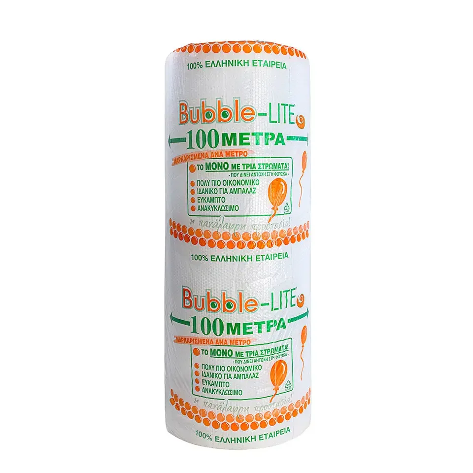 Φωτογραφία προϊόντος: OEM Ρολό Αεροπλάστ Bubble-Lite με Φυσαλίδες Προστασίας 1,2 x 100m