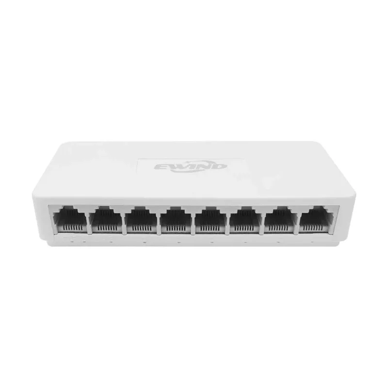 Φωτογραφία προϊόντος: Ethernet Switch Ewind EW-S1608 Plastic Case 8x10/100/1000Mbps Auto-Sensing RJ45