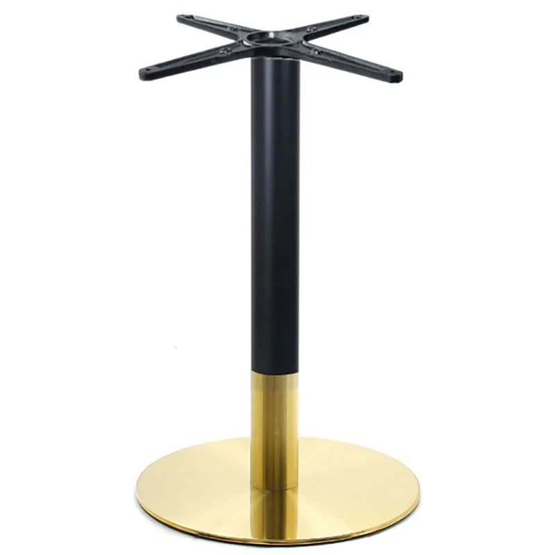 Φωτογραφία προϊόντος: RIVA Βάση Τραπεζιού Gold Inox #201 - Black / 11,70 Kg