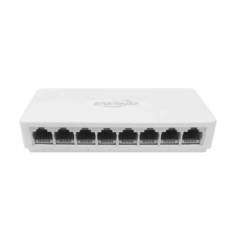 Φωτογραφία προϊόντος: Ethernet Switch Ewind EW-S1508 Plastic Case 8x10/100Mbps Auto-Sensing RJ45