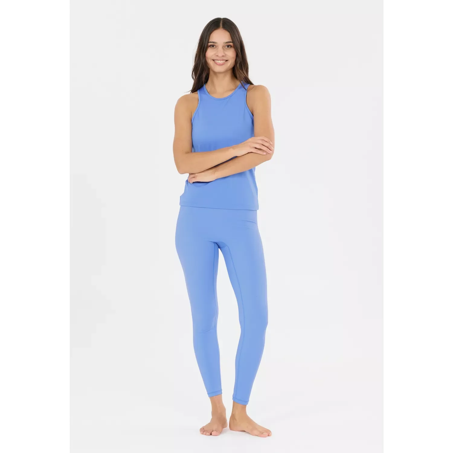 Φωτογραφία προϊόντος: Athlecia Κολάν leggings Blossom W Tights Granada Sky EA262081-2300