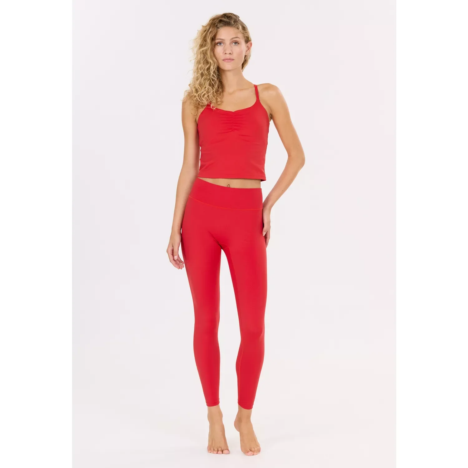 Φωτογραφία προϊόντος: Athlecia Κολάν leggings Blossom W Tights Lychee RED EA262081-4331