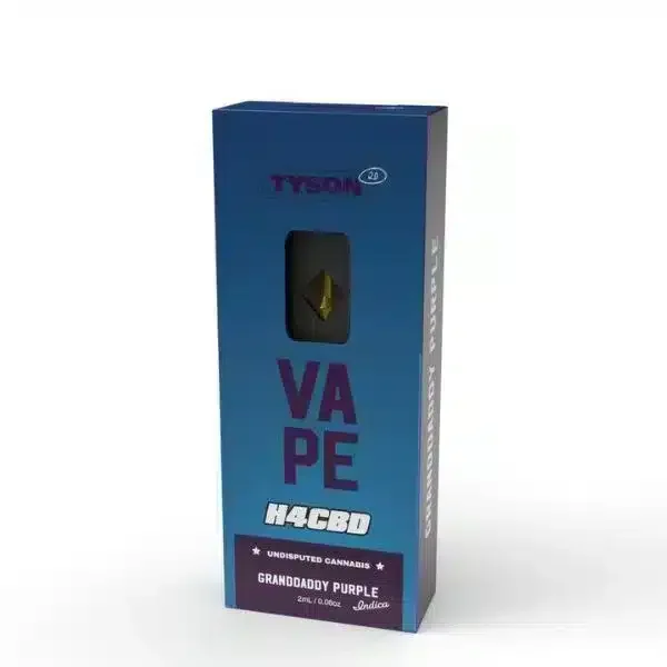 Φωτογραφία προϊόντος: TYSON Disposable Vape Pen H4CBD Granddaddy Purple - 2ml