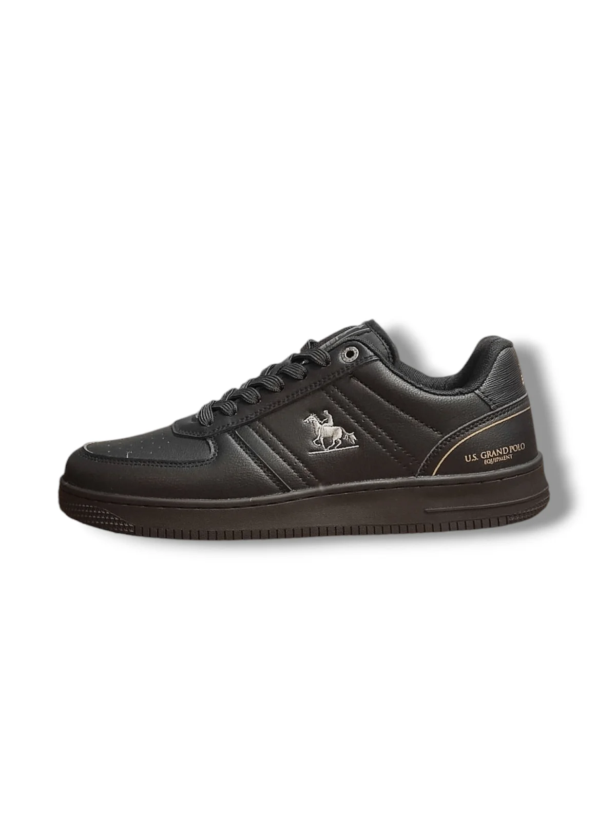 Φωτογραφία προϊόντος: Ανδρικά Sneakers με κορδόνι U.S.GRAND POLO μαύρο χρώμα