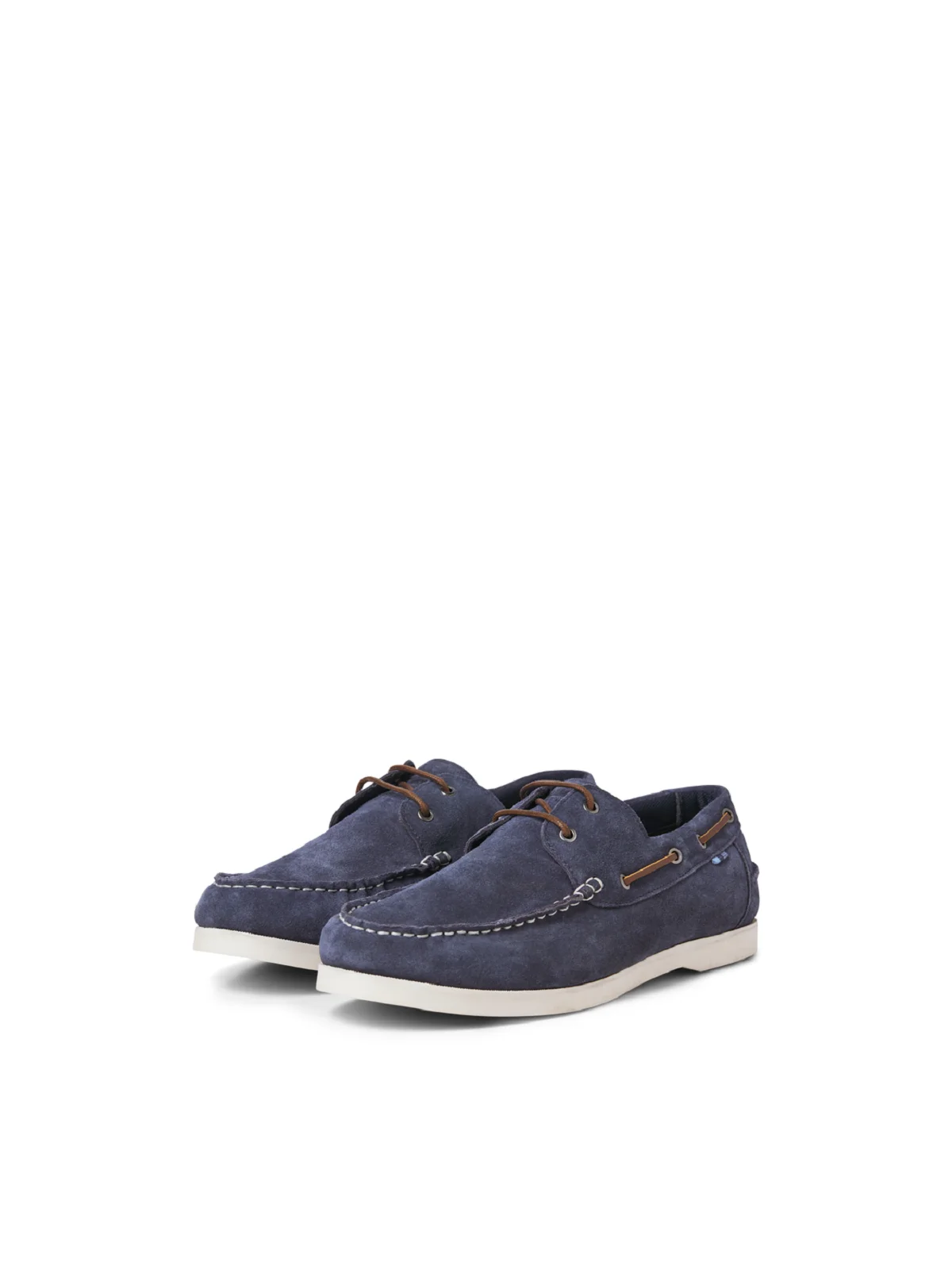 Φωτογραφία προϊόντος: Jack & Jones Ανδρικά suede μοκασίνια με κορδόνια Jack&Jones μπλέ χρώμα