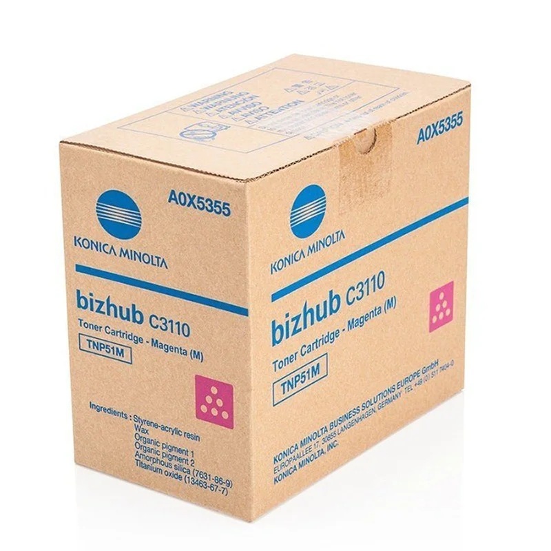 Φωτογραφία προϊόντος: OEM Konica Minolta TNP-51M Magenta Toner Bizhub C3110