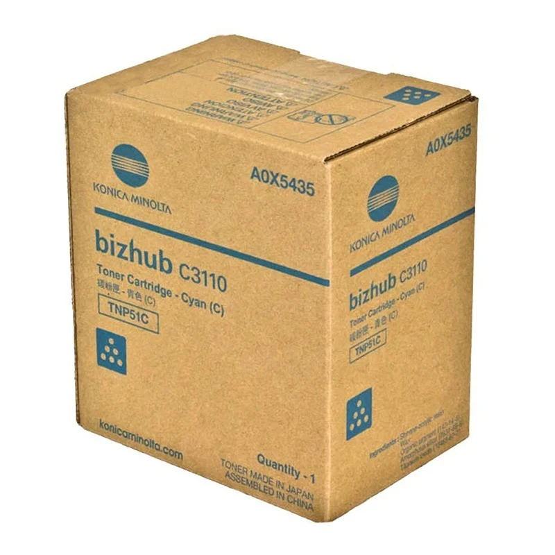 Φωτογραφία προϊόντος: OEM Konica Minolta TNP-51C Cyan Toner Bizhub C3110