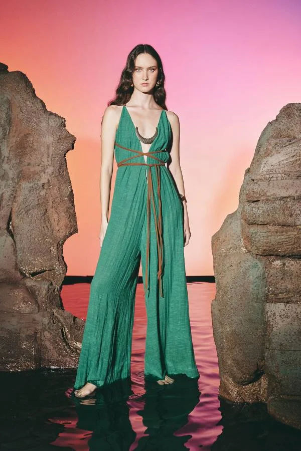 Φωτογραφία προϊόντος: Lace JUMPSUIT M-9300 GREEN