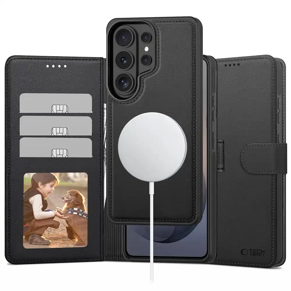 Φωτογραφία προϊόντος: Tech-Protect Θήκη Book - Wallet Magsafe Samsung Galaxy S26 Ultra Matte Black