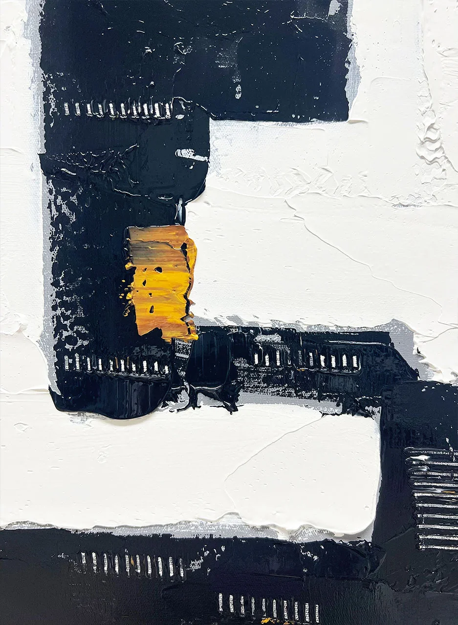 Φωτογραφία προϊόντος: Abstarct lines yellow Poster- Αφίσα