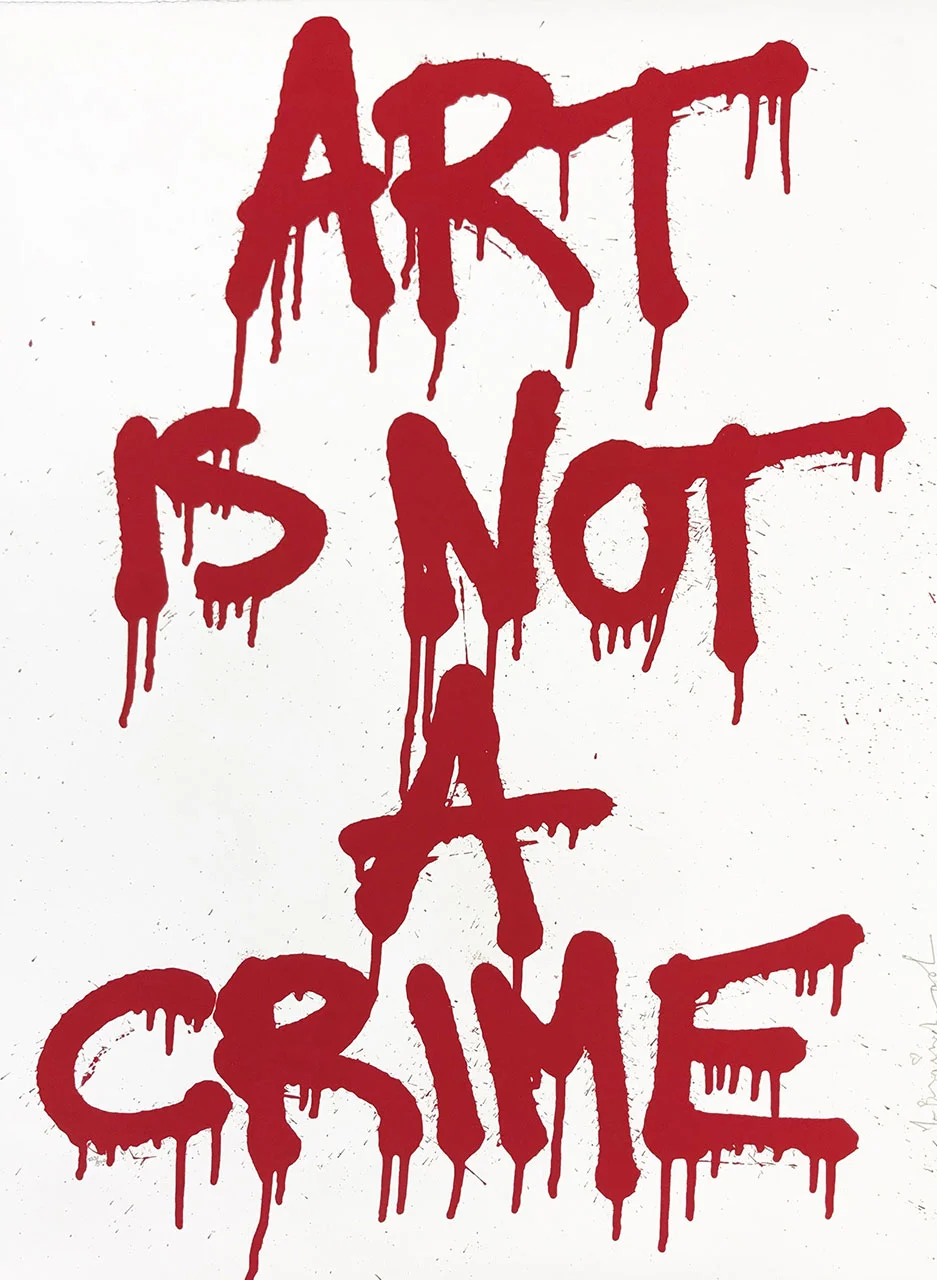 Φωτογραφία προϊόντος: ART is NOT a CRIME Poster - Αφίσα