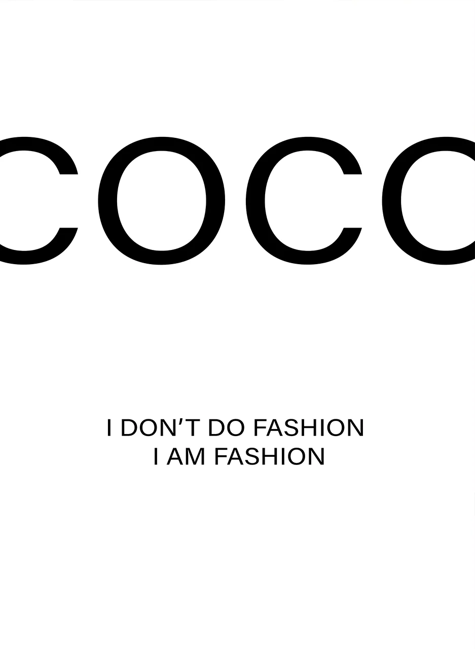 Φωτογραφία προϊόντος: COCO fashion Icon Poster- Αφίσα