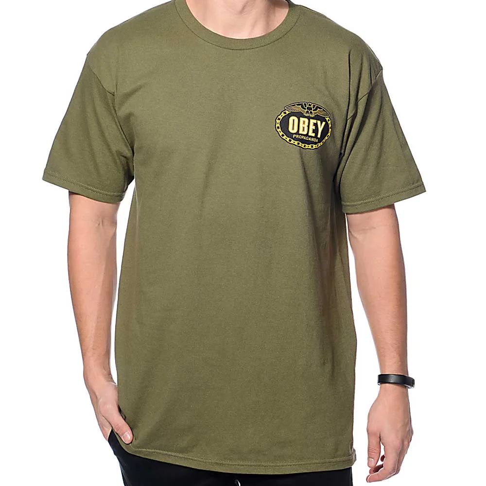Φωτογραφία προϊόντος: T-SHIRT OBEY IMPERIAL GLORY EAGLE olive
