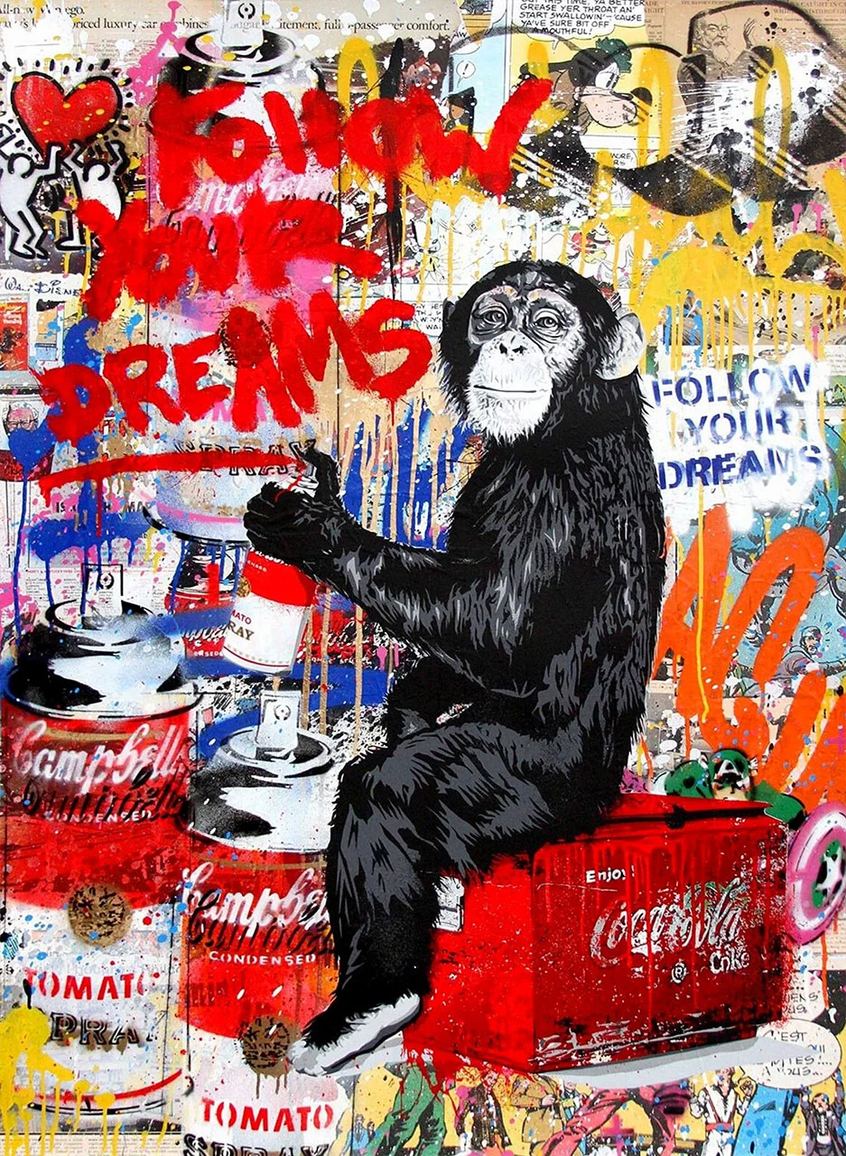 Φωτογραφία προϊόντος: Follow your Dreams street art Poster - Αφίσα