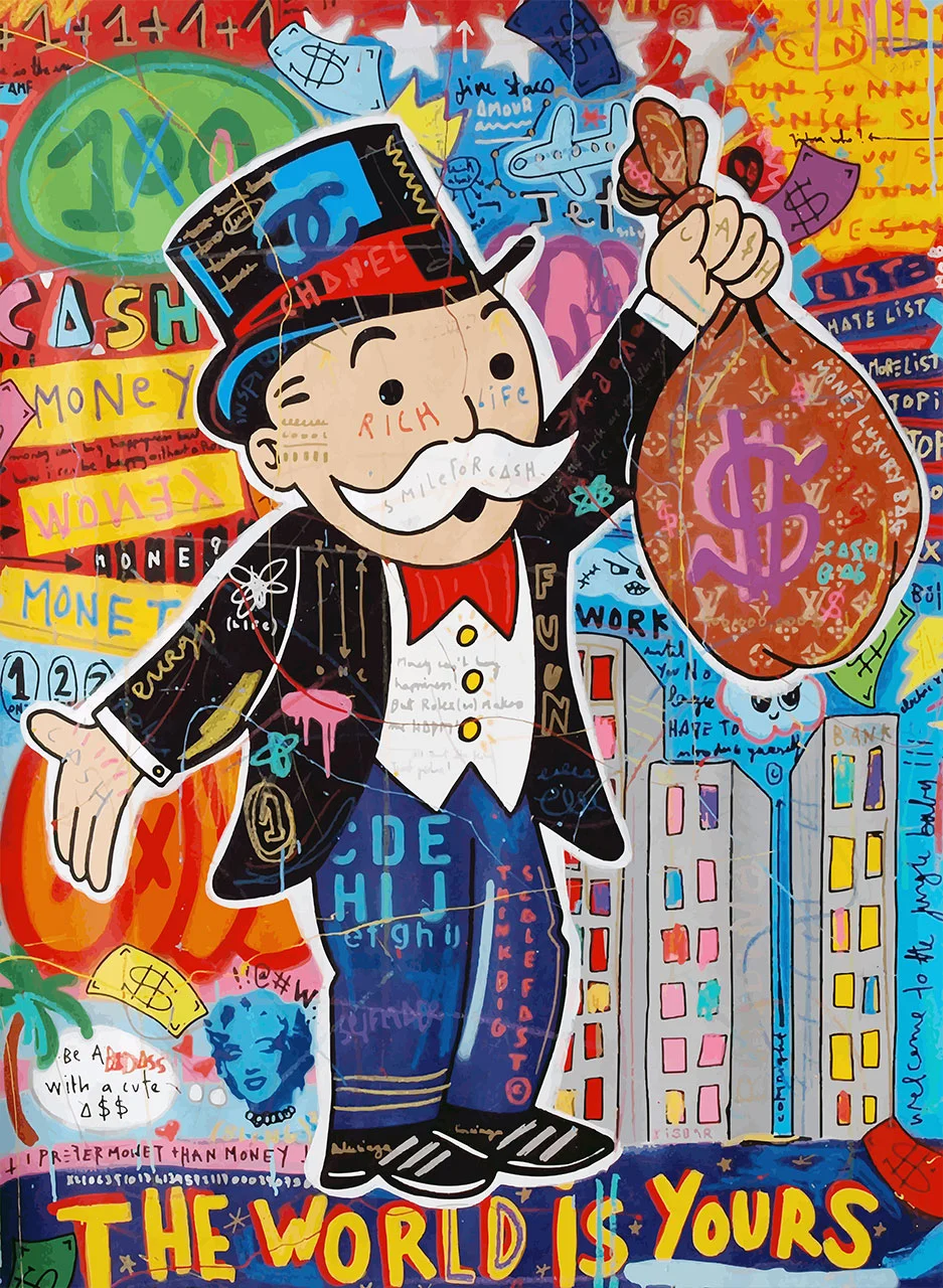 Φωτογραφία προϊόντος: The World is Yours Monopoly Poster - Αφίσα