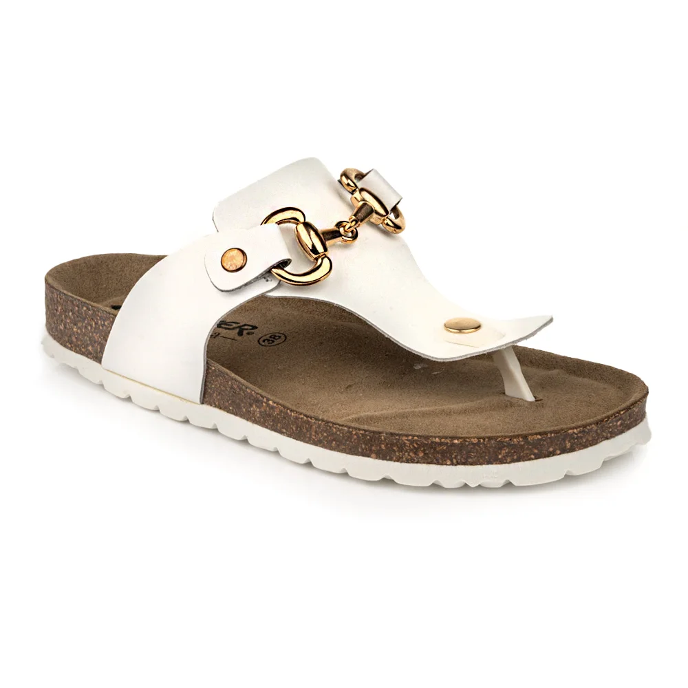 Φωτογραφία προϊόντος: BOXER SHOES 97046 ΓΥΝΑΙΚΕΙΟ ΑΝΑΤΟΜΙΚΟ ΣΑΝΔΑΛΙ ΛΕΥΚΟ Λευκό