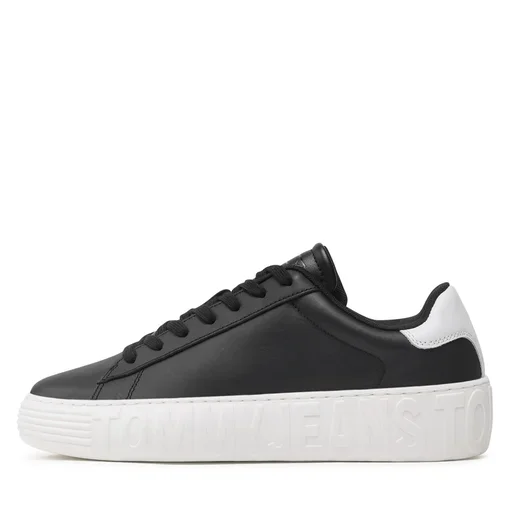 Φωτογραφία προϊόντος: Tommy Hilfiger Tommy Jeans Αθλητικά Leather Outsole EM0EM01159 Black BDS Μαύρο
