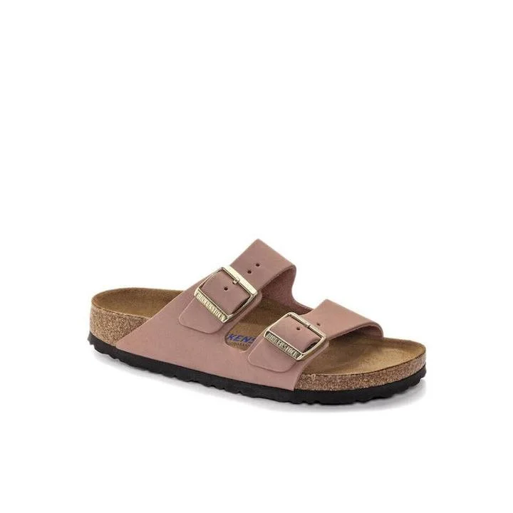 Φωτογραφία προϊόντος: Birkenstock Arizona Soft Footbed Δερμάτινα Γυναικεία Σανδάλια Ανατομικά Old Rose 1024199