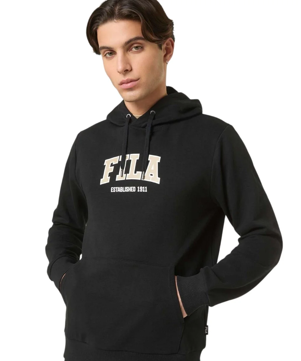 Φωτογραφία προϊόντος: Fila - Ανδρική Μπλούζα Φούτερ Με Κουκούλα Rifredi FAM1218-80010 Μαύρο