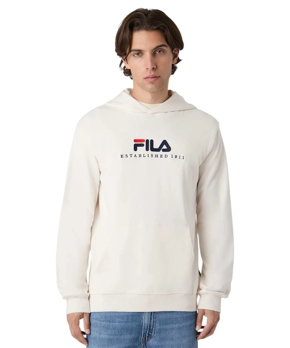 Φωτογραφία προϊόντος: Fila - Ανδρική Μπλούζα Φούτερ Με Κουκούλα Valsera FAU0227-10010 Λευκό