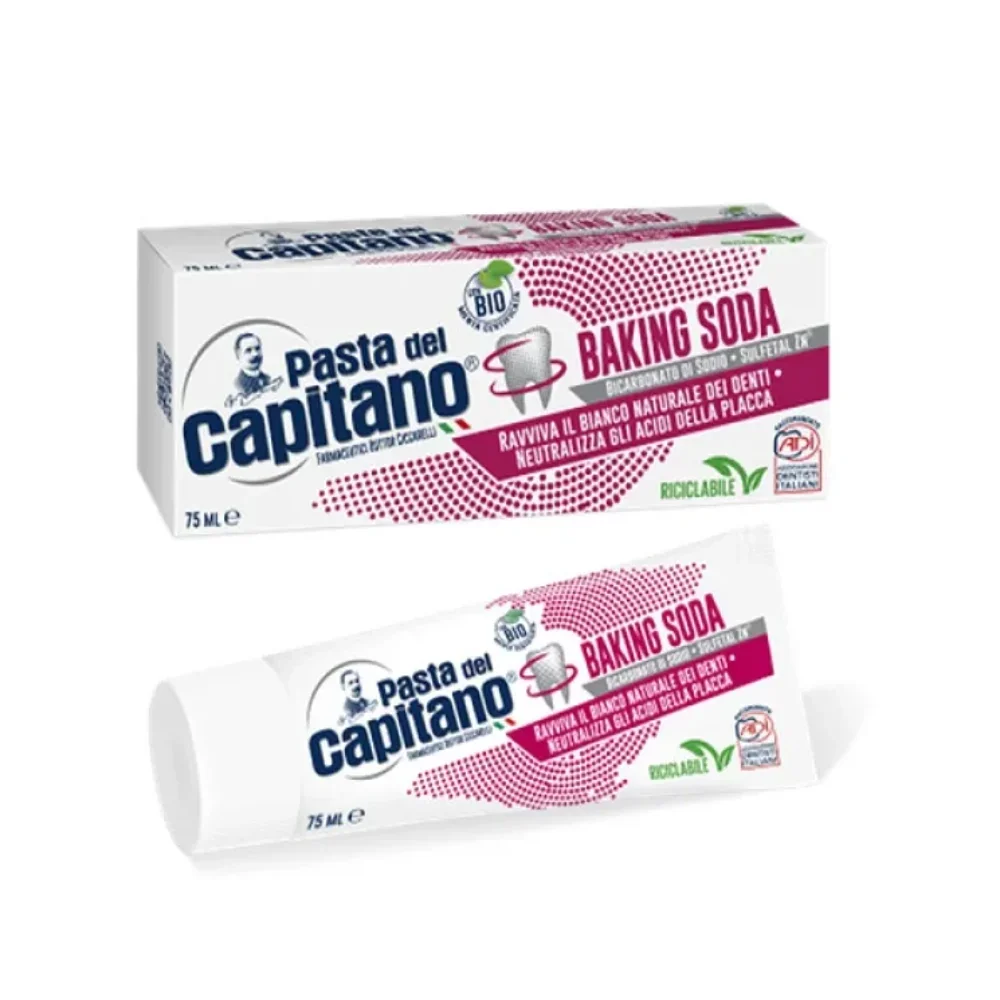 Φωτογραφία προϊόντος: Pasta del Capitano Baking Soda Toothpaste 75ml