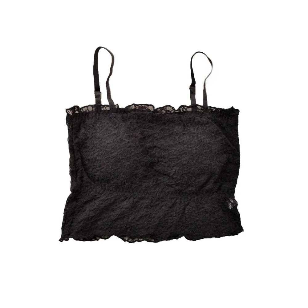 Φωτογραφία προϊόντος: Potre Γυναικείο Bralette με λεπτή τιράντα / Μαύρο