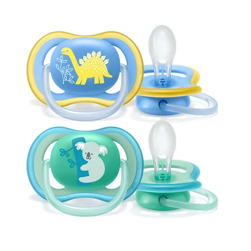 Φωτογραφία προϊόντος: Vican (Philips) Avent Ultra Air 18m+ Ορθοδοντική Πιπίλα Σιλικόνης Μπλέ (SCF349/11) 2τμχ