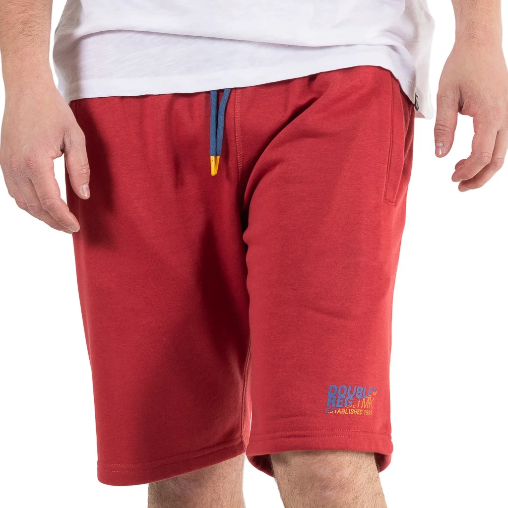 Φωτογραφία προϊόντος: Ανδρικό Βερμούδα French Terry Fabric DOUBLE MS-29 ανοιχτό Κόκκινο