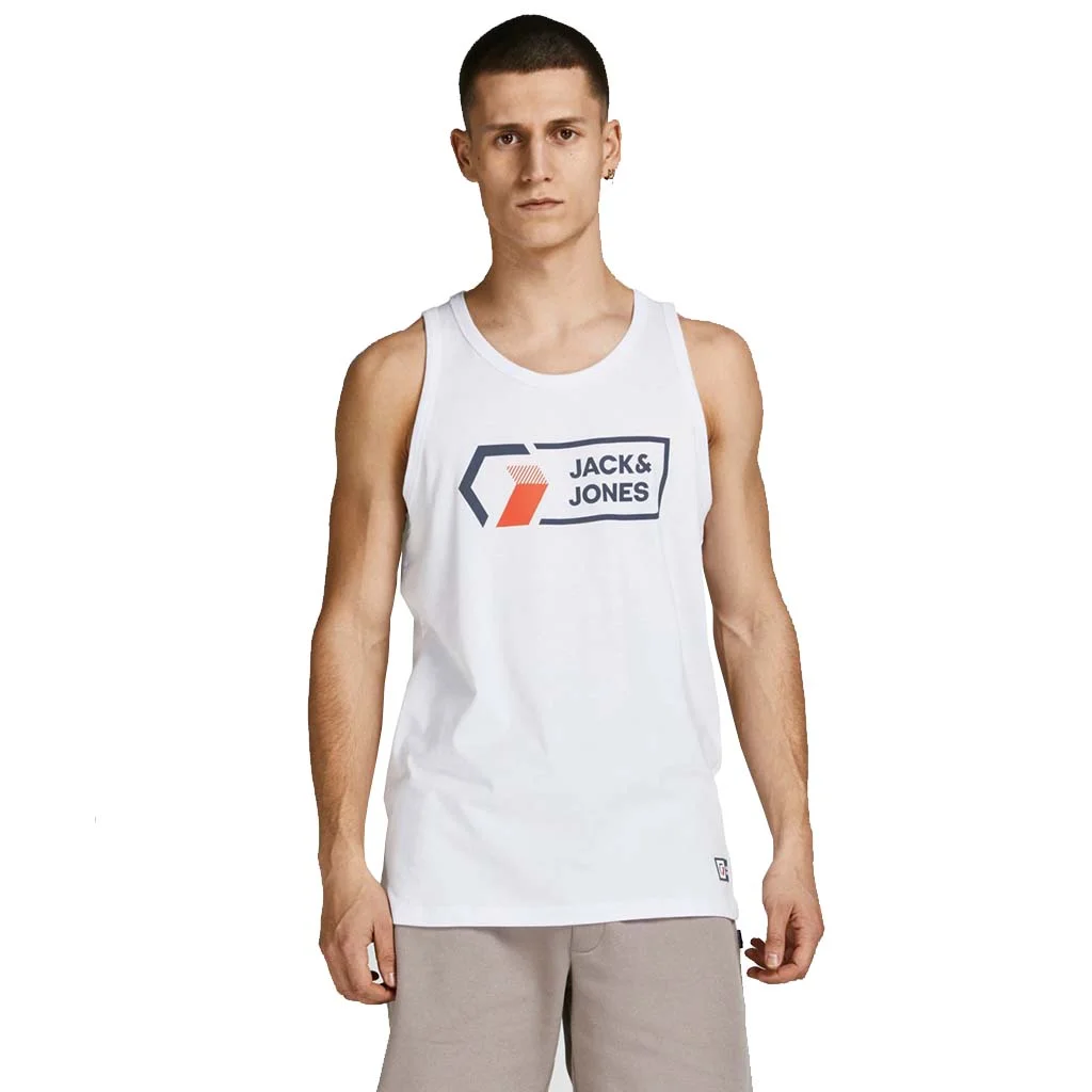 Φωτογραφία προϊόντος: JACK & JONES Ανδρικό Αμάνικο JACK & JONES 12214837 Λευκό