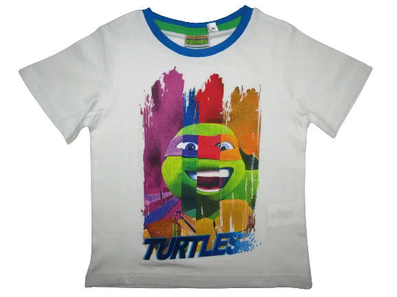 Φωτογραφία προϊόντος: NICKELODEON NINJA TURTLES ΠΑΙΔΙΚΟ T-SHIRT 0540 – λευκό