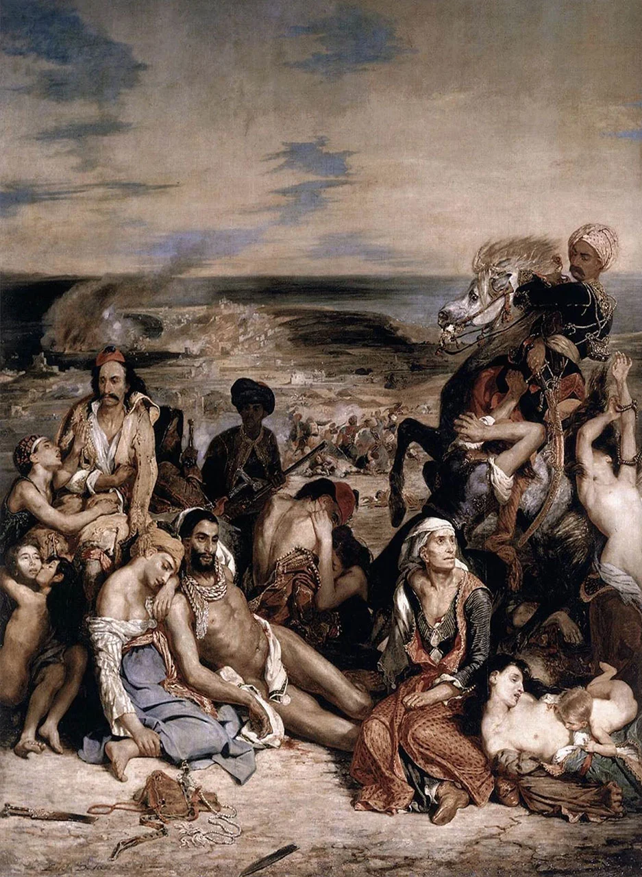 Φωτογραφία προϊόντος: Πίνακας ζωγραφικής σε καμβά The Massacre at Chios Delacroix Eugene