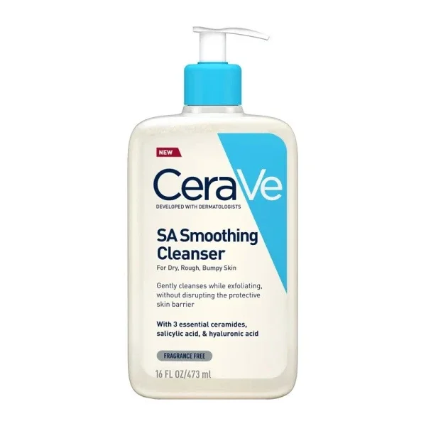Φωτογραφία προϊόντος: CeraVe SA Smoothing Cleanser Gel, Καθαρισμού που απολεπίζει 473ml