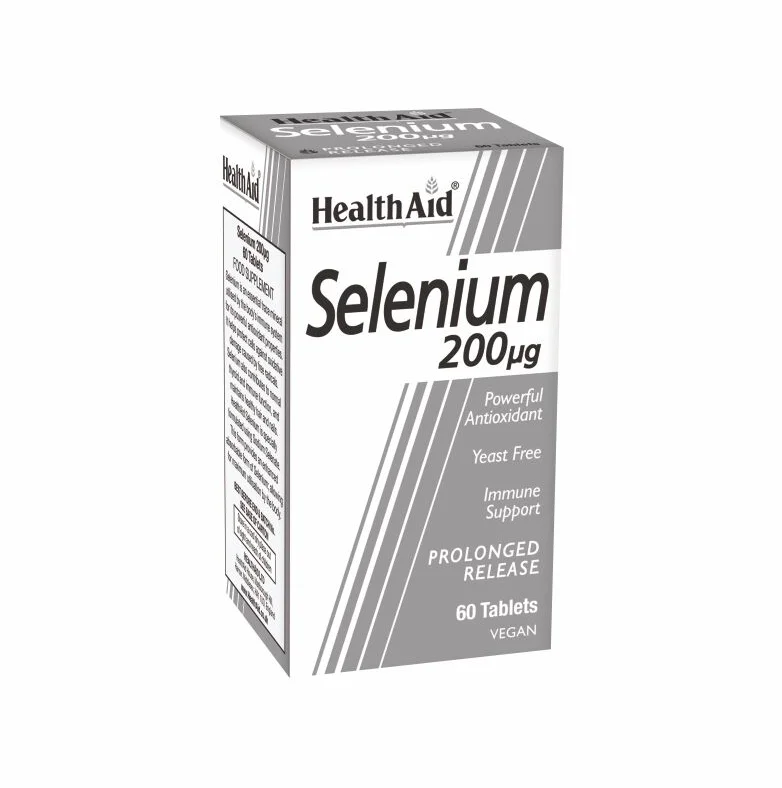 Φωτογραφία προϊόντος: Health Aid Selenium 200 mcg Prolonged Release-60 tabl