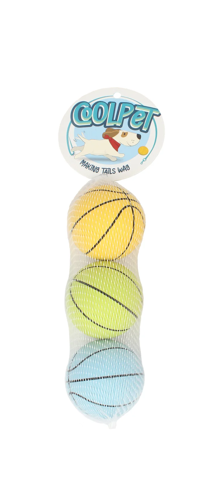 Φωτογραφία προϊόντος: Fancy Dog Toy Bouncing Ball Set 3τμχ