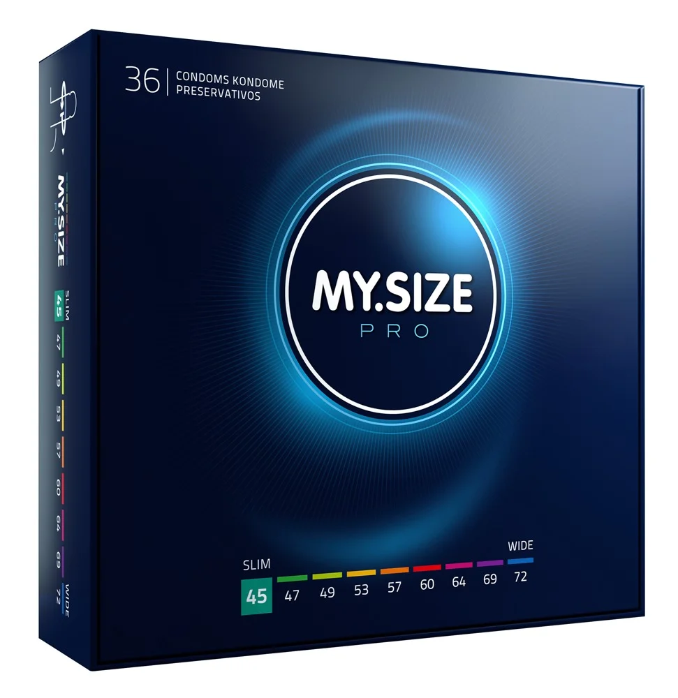 Φωτογραφία προϊόντος: My.Size Pro My Size Προφυλακτικά Pro 45mm 36 Pack