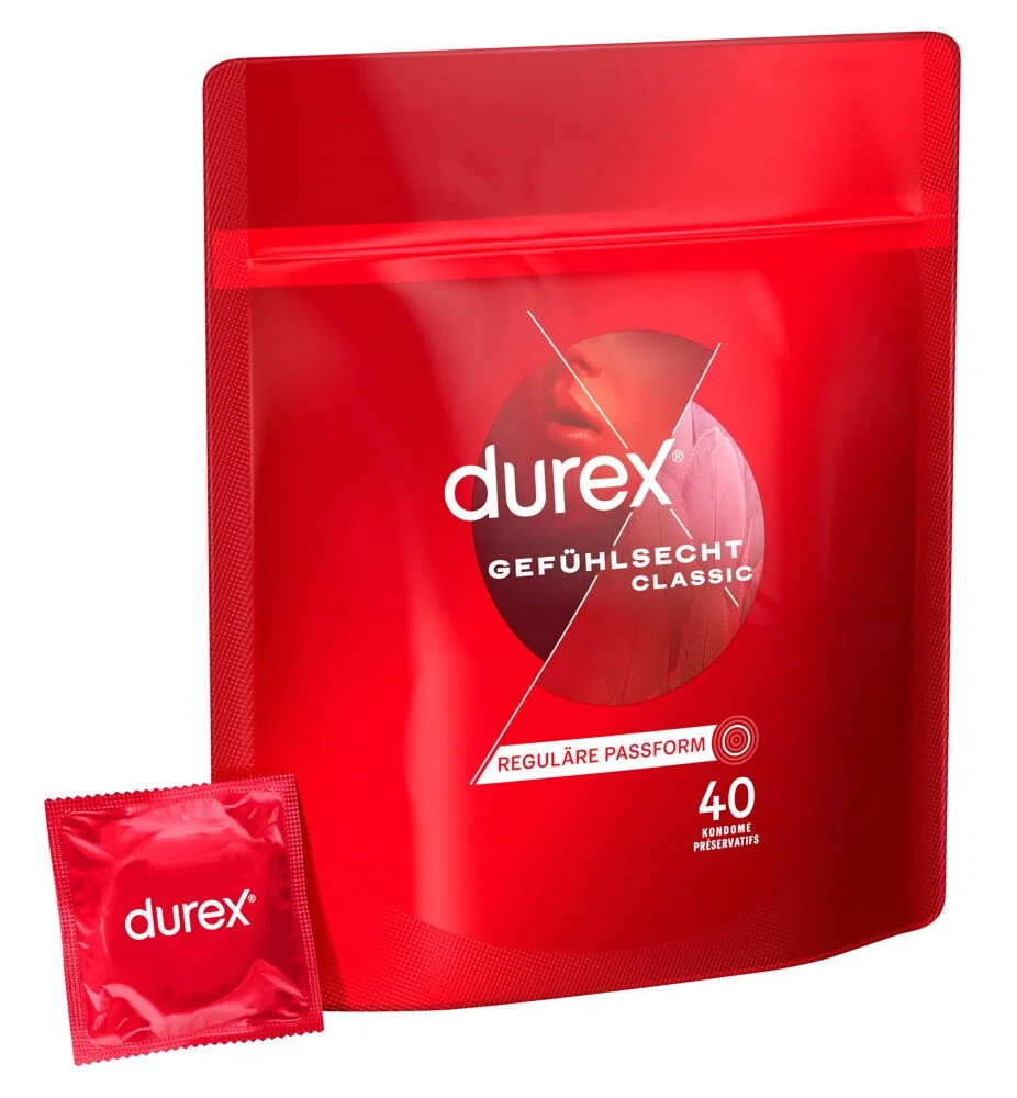 Φωτογραφία προϊόντος: Durex Προφυλακτικά Classic Λεπτά 40 Pack