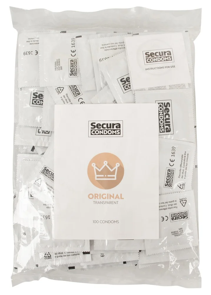 Φωτογραφία προϊόντος: Προφυλακτικά Secura Original 100 Pack