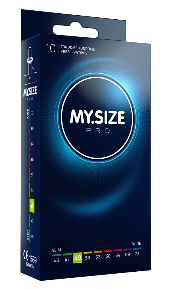 Φωτογραφία προϊόντος: My.Size Pro My Size Προφυλακτικά Pro 49mm 10 Pack