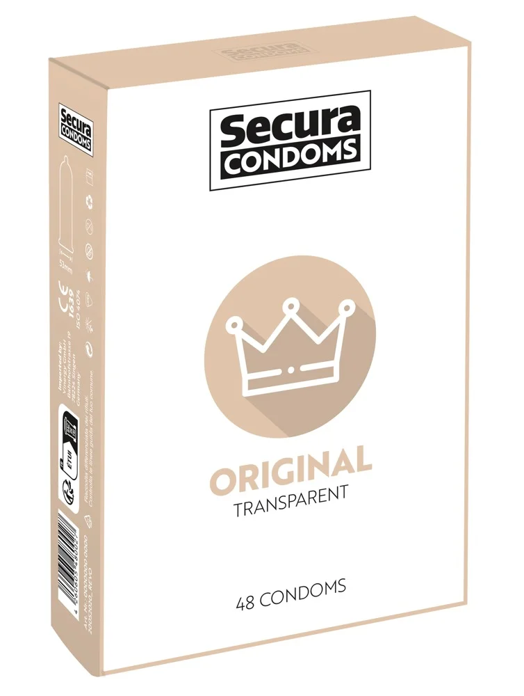 Φωτογραφία προϊόντος: Προφυλακτικά Secura Original 48 Pack