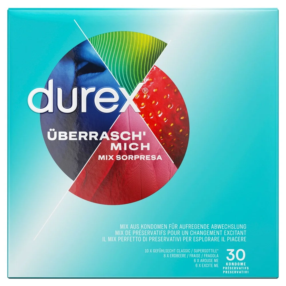 Φωτογραφία προϊόντος: Durex Προφυλακτικά Surprise Me 30 Pack