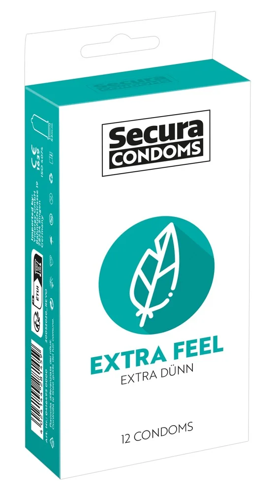 Φωτογραφία προϊόντος: Προφυλακτικά Secura Extra Feel 12 Pack